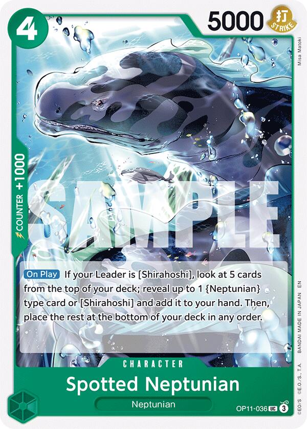 Spotted Neptunian [A Fist of Divine Speed] | Shuffle n Cut Hobbies & Games