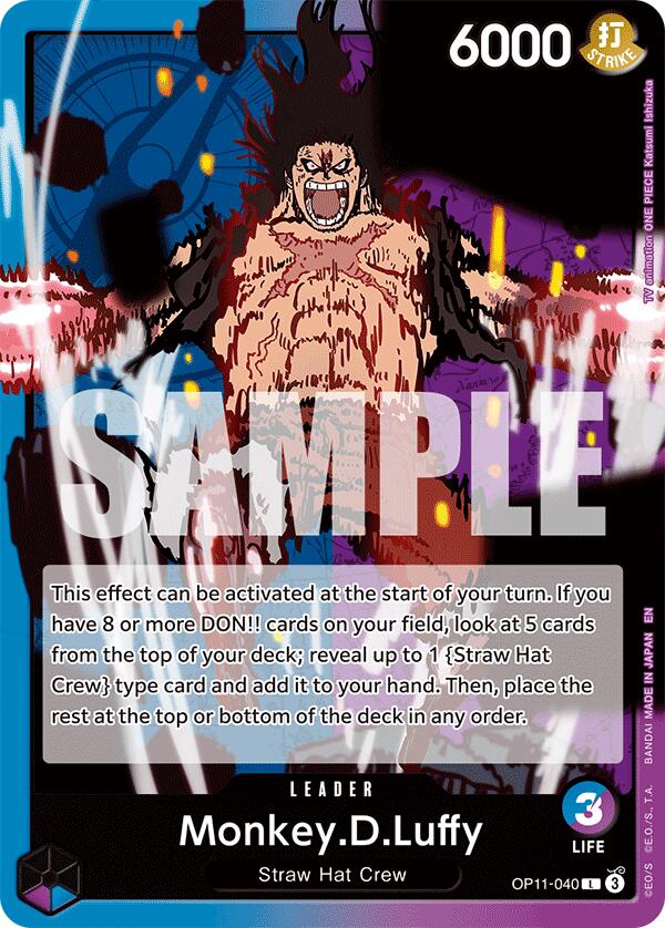 Monkey.D.Luffy (040) [A Fist of Divine Speed] | Shuffle n Cut Hobbies & Games