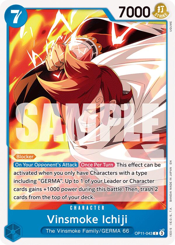 Vinsmoke Ichiji [A Fist of Divine Speed] | Shuffle n Cut Hobbies & Games