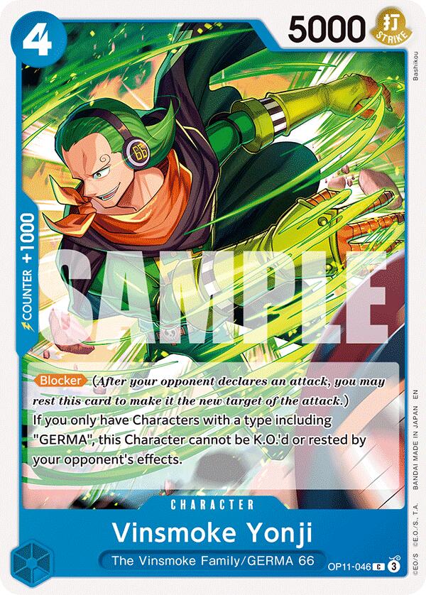 Vinsmoke Yonji [A Fist of Divine Speed] | Shuffle n Cut Hobbies & Games