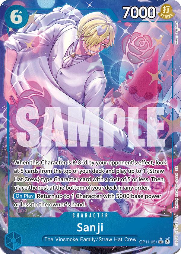 Sanji (Alternate Art) [A Fist of Divine Speed] | Shuffle n Cut Hobbies & Games