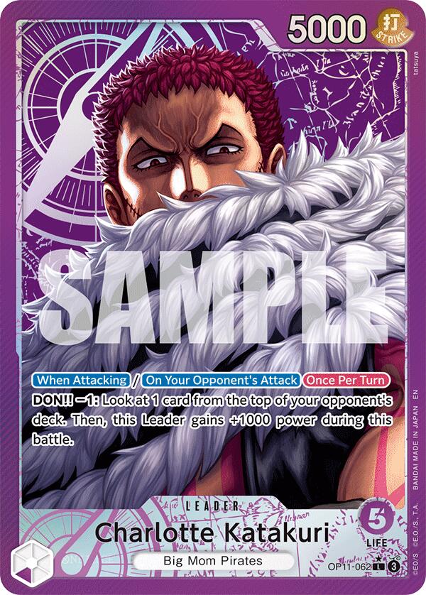 Charlotte Katakuri (062) (Alternate Art) [A Fist of Divine Speed] | Shuffle n Cut Hobbies & Games