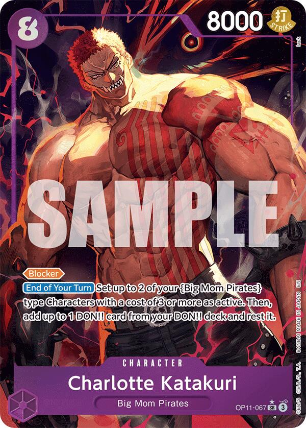 Charlotte Katakuri (067) (Alternate Art) [A Fist of Divine Speed] | Shuffle n Cut Hobbies & Games