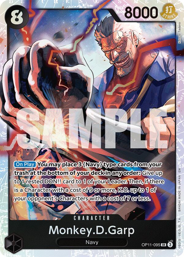 Monkey.D.Garp [A Fist of Divine Speed] | Shuffle n Cut Hobbies & Games