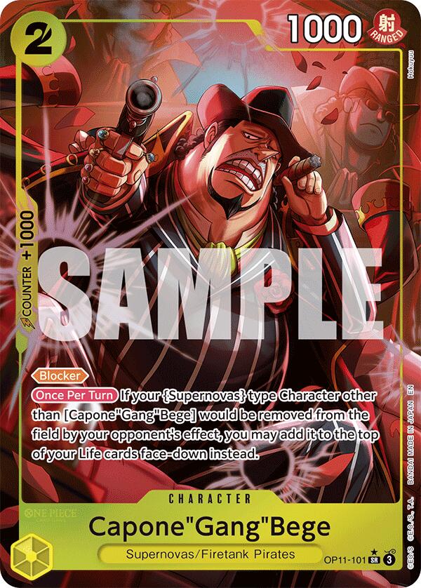 Capone"Gang"Bege (Alternate Art) [A Fist of Divine Speed] | Shuffle n Cut Hobbies & Games