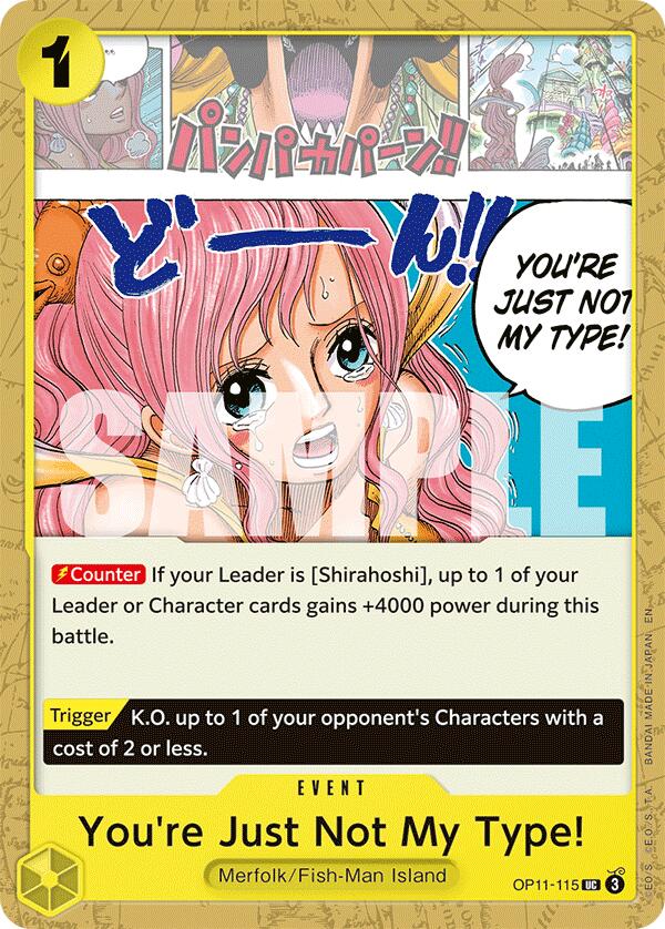 You're Just Not My Type! [A Fist of Divine Speed] | Shuffle n Cut Hobbies & Games