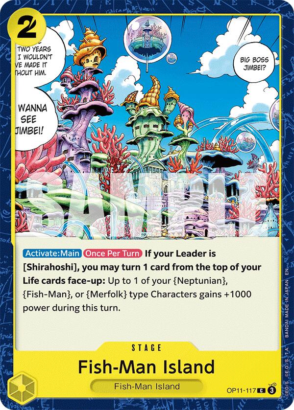 Fish-Man Island [A Fist of Divine Speed] | Shuffle n Cut Hobbies & Games