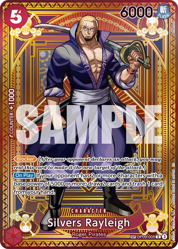 Silvers Rayleigh (SP) [A Fist of Divine Speed] | Shuffle n Cut Hobbies & Games