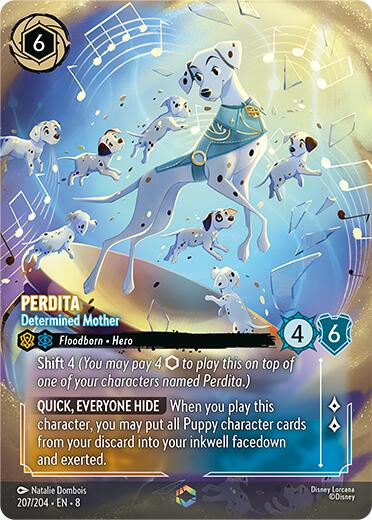 Perdita - Determined Mother (Enchanted) (207/204) [Reign of Jafar] | Shuffle n Cut Hobbies & Games