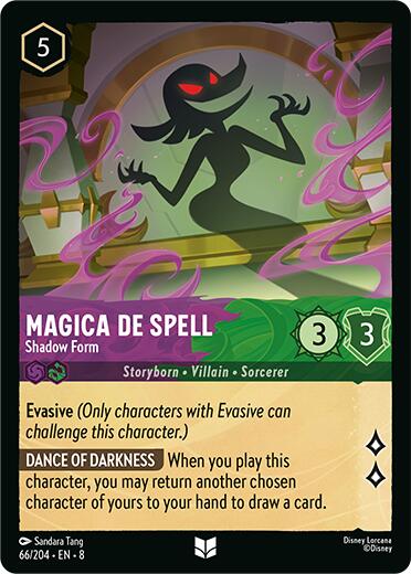 Magica De Spell - Shadow Form (66/204) [Reign of Jafar] | Shuffle n Cut Hobbies & Games
