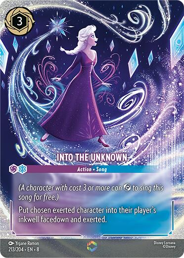 Into the Unknown - Enchanted (213/204) [Reign of Jafar] | Shuffle n Cut Hobbies & Games