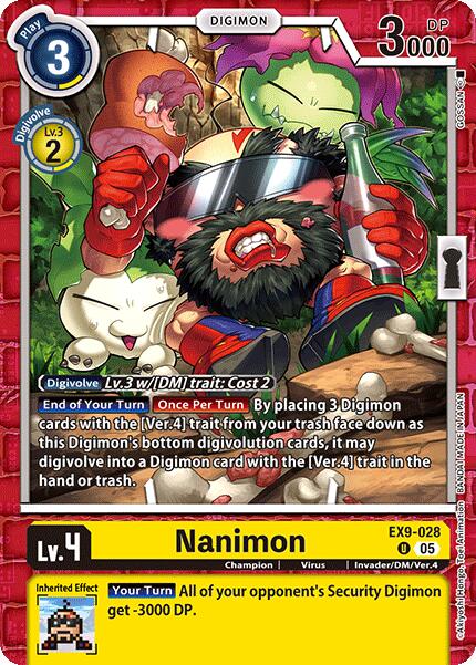 Nanimon [EX9-028] [Versus Monsters] | Shuffle n Cut Hobbies & Games