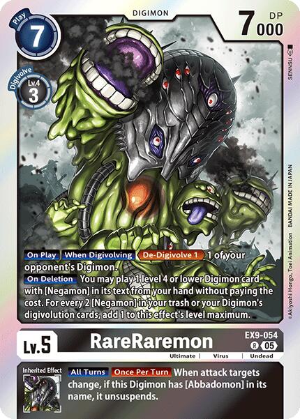 RareRaremon [EX9-054] [Versus Monsters] | Shuffle n Cut Hobbies & Games