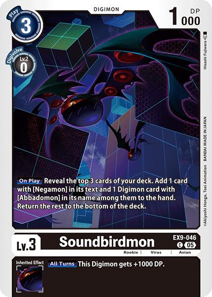 Soundbirdmon [EX9-046] [Versus Monsters] | Shuffle n Cut Hobbies & Games