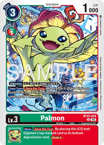 Palmon [BT22-044] [Cyber Eden] | Shuffle n Cut Hobbies & Games
