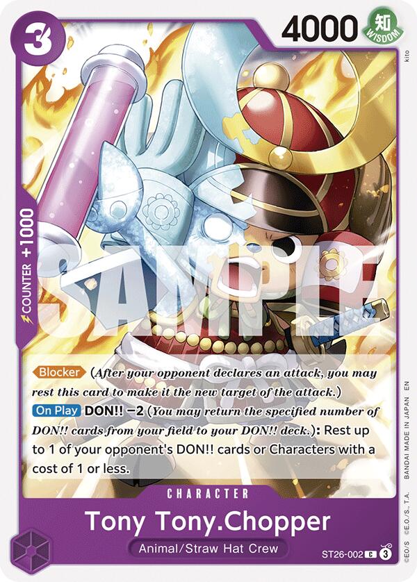 Tony Tony.Chopper [Starter Deck: Purple/Black Monkey.D.Luffy] | Shuffle n Cut Hobbies & Games