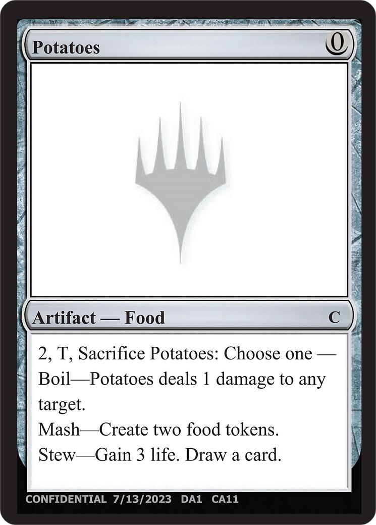 Potatoes [Mystery Booster] | Shuffle n Cut Hobbies & Games
