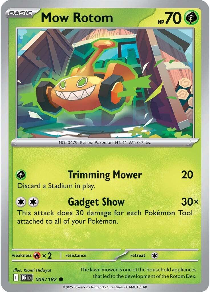 Mow Rotom (009/182) [Scarlet & Violet: Destined Rivals] | Shuffle n Cut Hobbies & Games