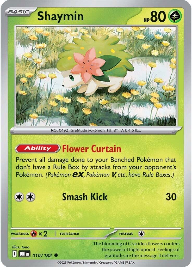 Shaymin (010/182) [Scarlet & Violet: Destined Rivals] | Shuffle n Cut Hobbies & Games