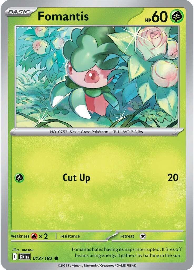 Fomantis (013/182) [Scarlet & Violet: Destined Rivals] | Shuffle n Cut Hobbies & Games