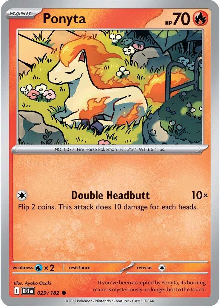Ponyta (029/182) [Scarlet & Violet: Destined Rivals] | Shuffle n Cut Hobbies & Games