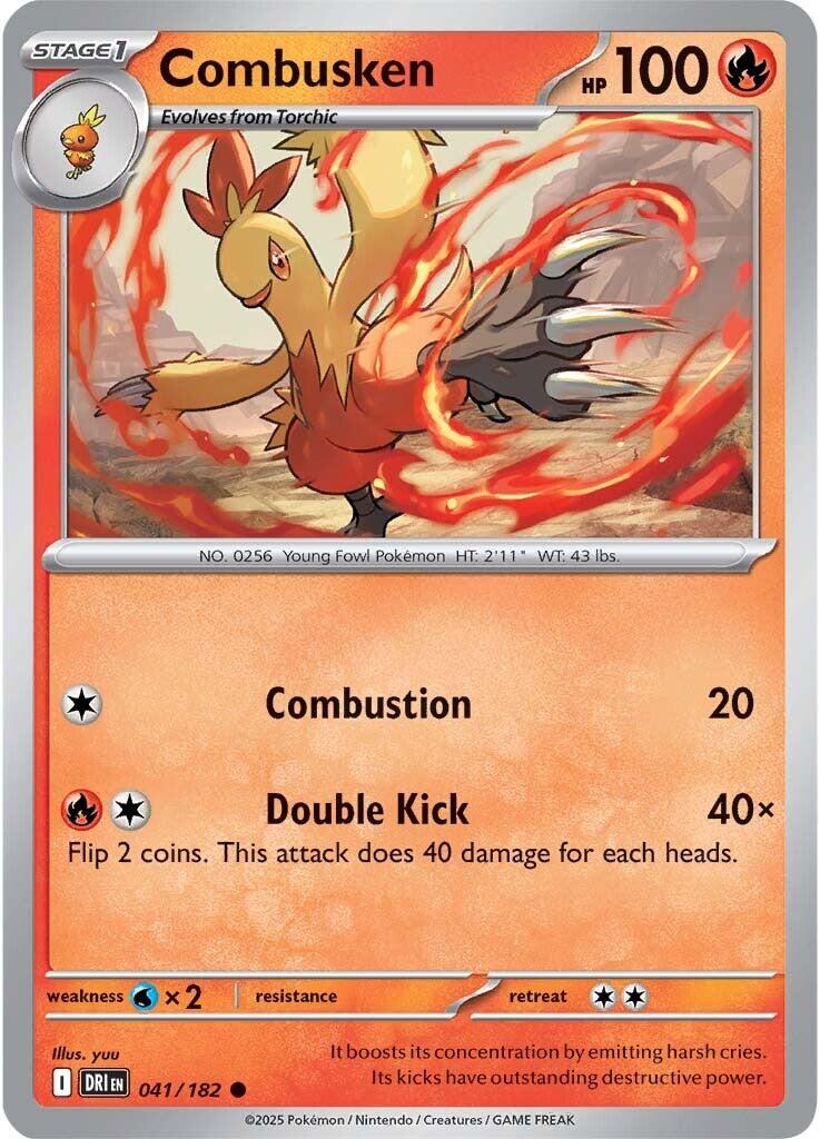 Combusken (041/182) [Scarlet & Violet: Destined Rivals] | Shuffle n Cut Hobbies & Games
