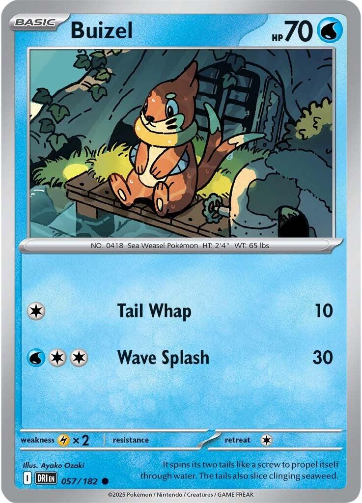 Buizel (057/182) [Scarlet & Violet: Destined Rivals] | Shuffle n Cut Hobbies & Games