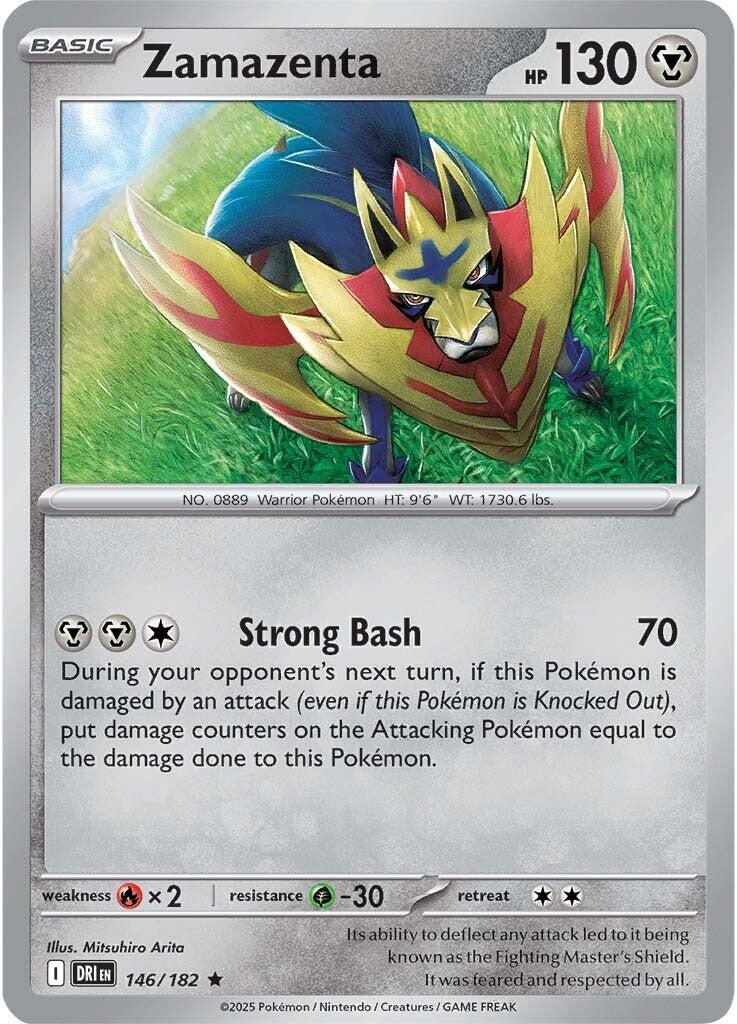 Zamazenta (146/182) [Scarlet & Violet: Destined Rivals] | Shuffle n Cut Hobbies & Games