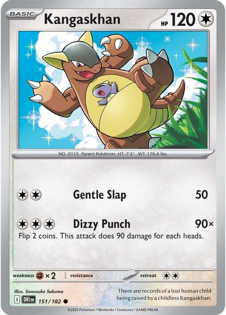 Kangaskhan (151/182) [Scarlet & Violet: Destined Rivals] | Shuffle n Cut Hobbies & Games