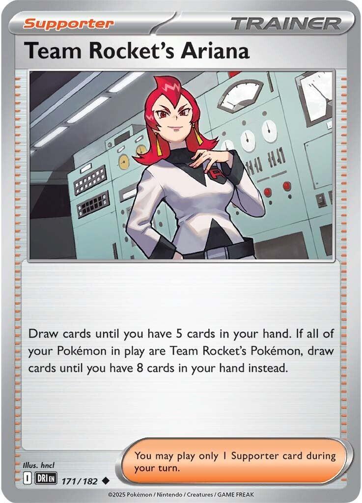Team Rocket's Ariana (171/182) [Scarlet & Violet: Destined Rivals] | Shuffle n Cut Hobbies & Games