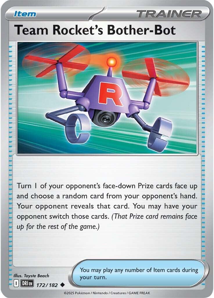 Team Rocket's Bother-Bot (172/182) [Scarlet & Violet: Destined Rivals] | Shuffle n Cut Hobbies & Games