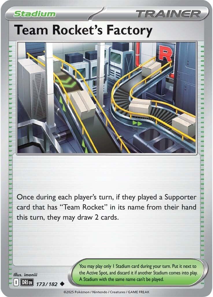 Team Rocket's Factory (173/182) [Scarlet & Violet: Destined Rivals] | Shuffle n Cut Hobbies & Games