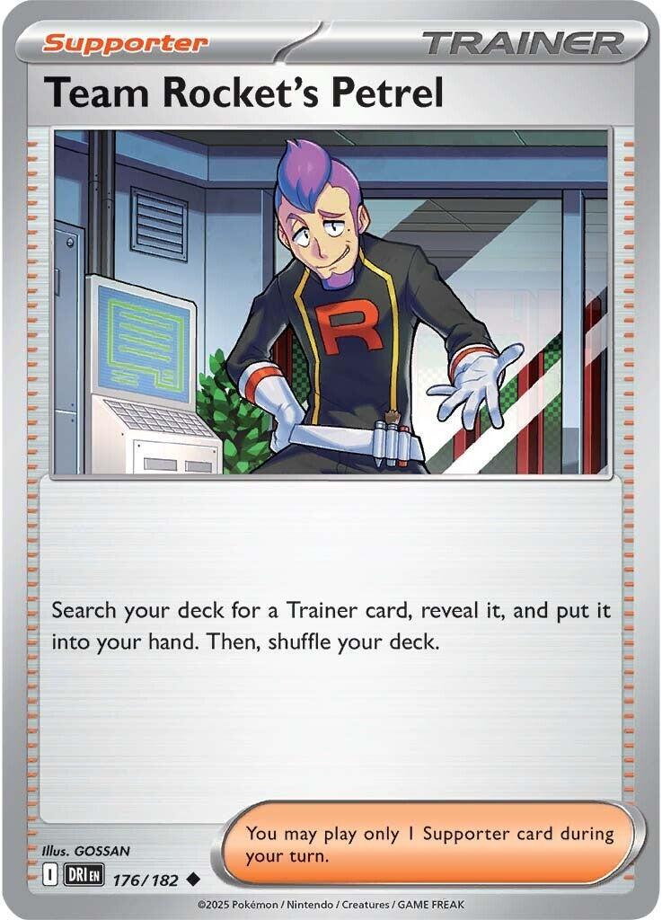 Team Rocket's Petrel (176/182) [Scarlet & Violet: Destined Rivals] | Shuffle n Cut Hobbies & Games