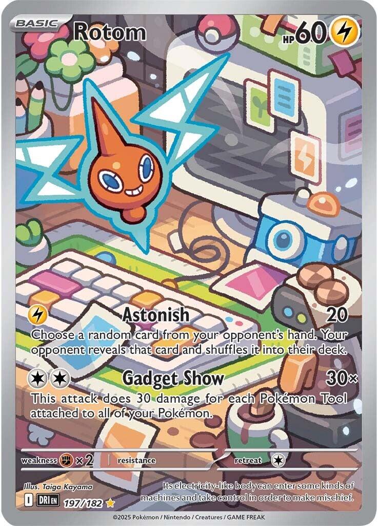 Rotom (197/182) [Scarlet & Violet: Destined Rivals] | Shuffle n Cut Hobbies & Games