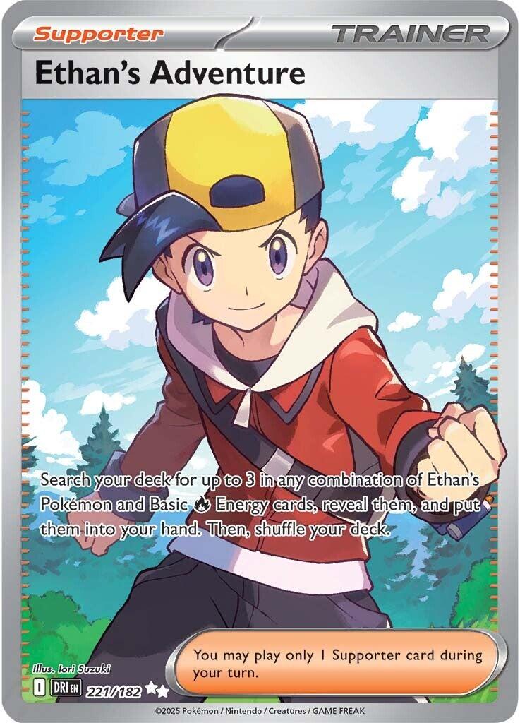 Ethan's Adventure (221/182) [Scarlet & Violet: Destined Rivals] | Shuffle n Cut Hobbies & Games