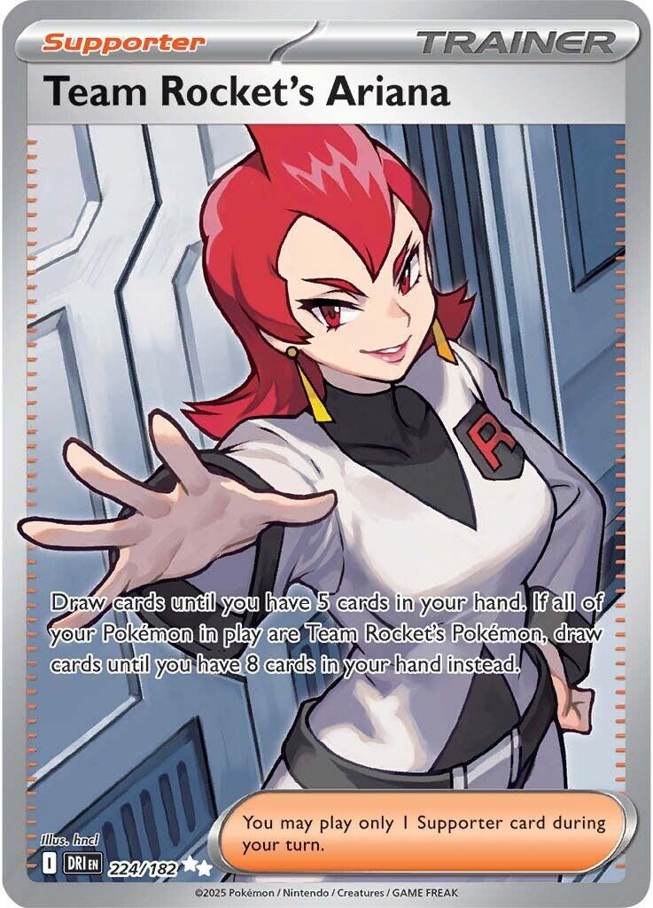 Team Rocket's Ariana (224/182) [Scarlet & Violet: Destined Rivals] | Shuffle n Cut Hobbies & Games