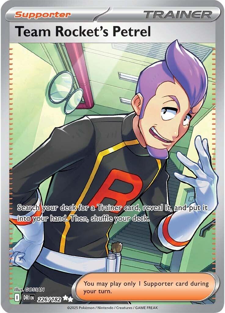 Team Rocket's Petrel (226/182) [Scarlet & Violet: Destined Rivals] | Shuffle n Cut Hobbies & Games