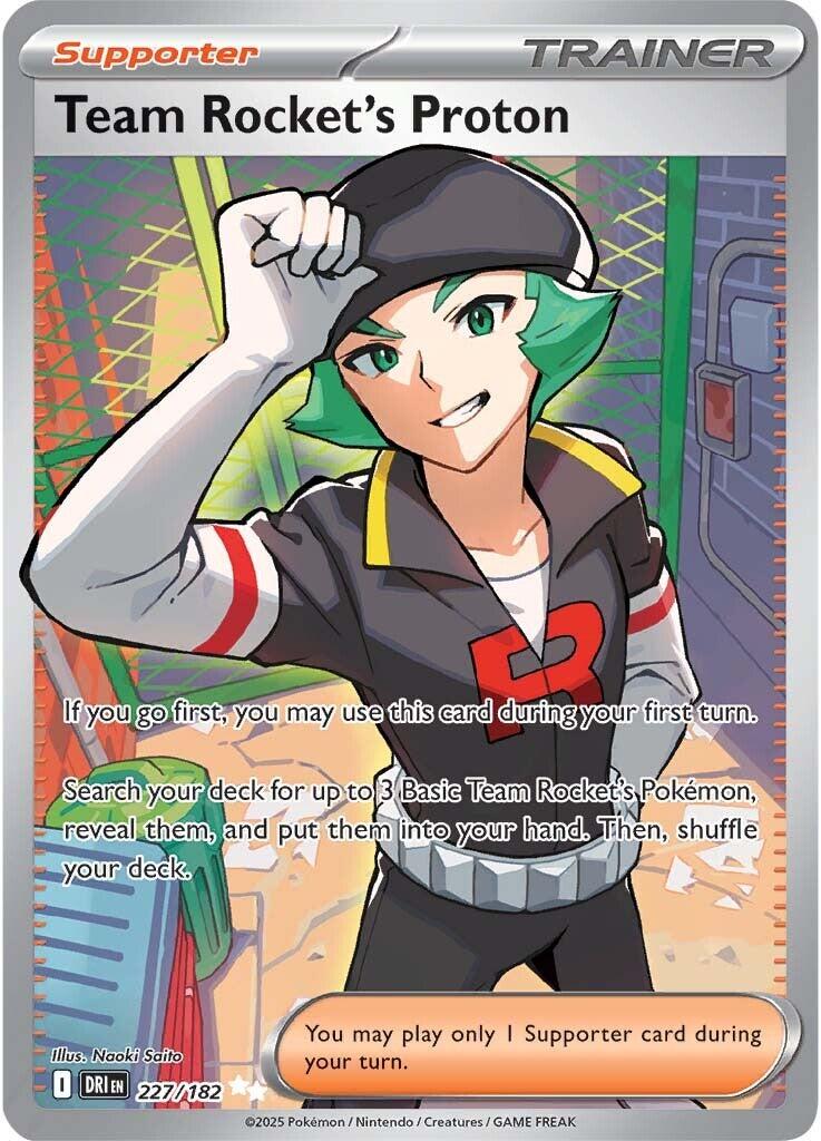 Team Rocket's Proton (227/182) [Scarlet & Violet: Destined Rivals] | Shuffle n Cut Hobbies & Games