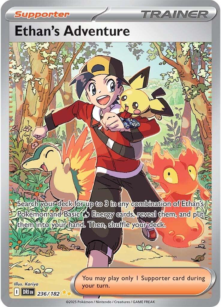 Ethan's Adventure (236/182) [Scarlet & Violet: Destined Rivals] | Shuffle n Cut Hobbies & Games