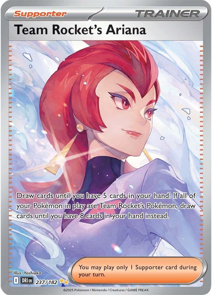 Team Rocket's Ariana (237/182) [Scarlet & Violet: Destined Rivals] | Shuffle n Cut Hobbies & Games