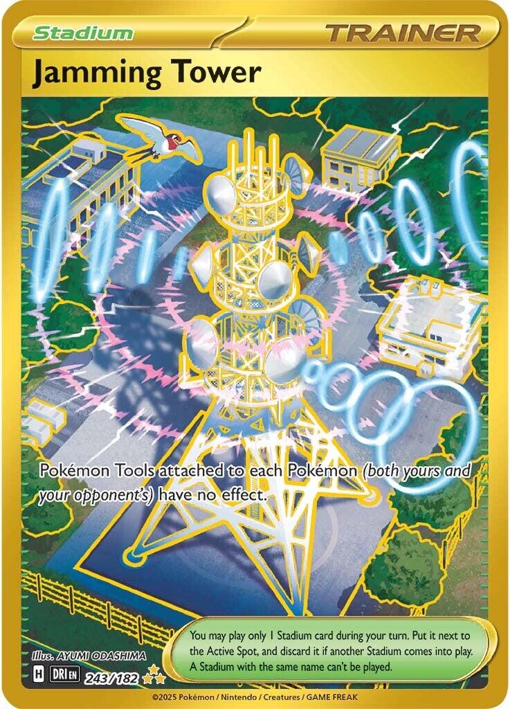 Jamming Tower (243/182) [Scarlet & Violet: Destined Rivals] | Shuffle n Cut Hobbies & Games