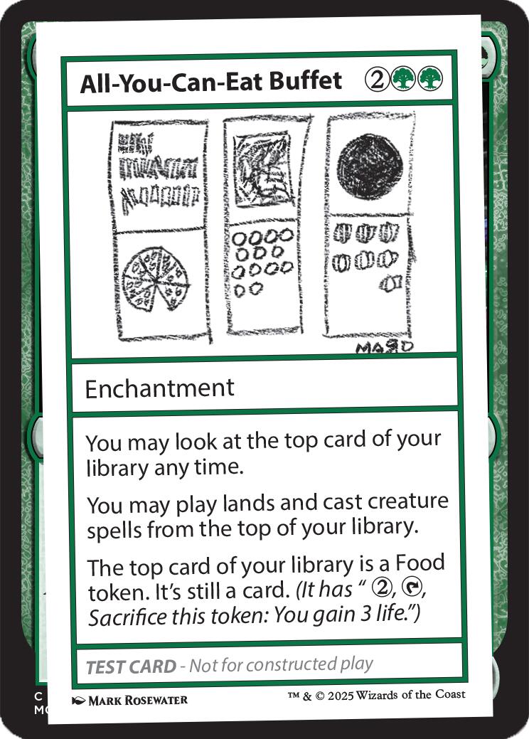 All-You-Can-Eat Buffet [Mystery Booster Playtest Cards] | Shuffle n Cut Hobbies & Games