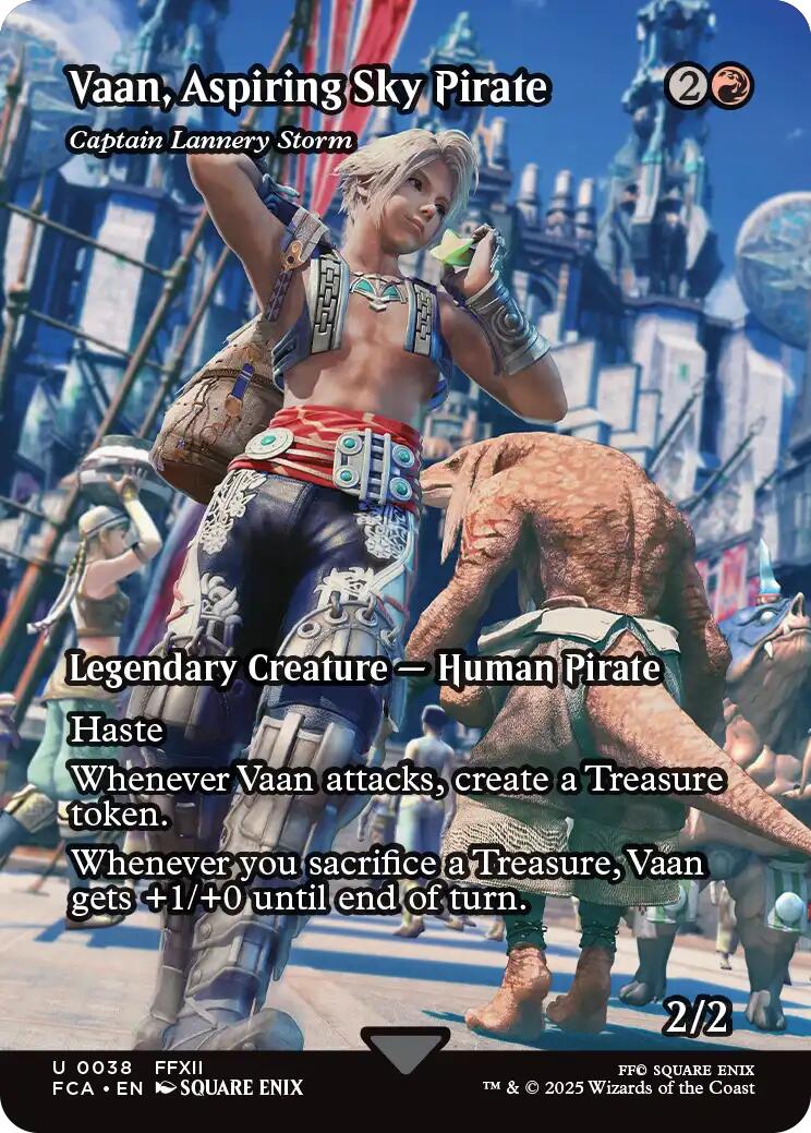 Vaan, Aspiring Sky Pirate - Captain Lannery Storm (Showcase) [FINAL FANTASY : Through the Ages] | Shuffle n Cut Hobbies & Games