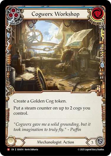 Cogwerx Workshop [SEA014] (High Seas) | Shuffle n Cut Hobbies & Games