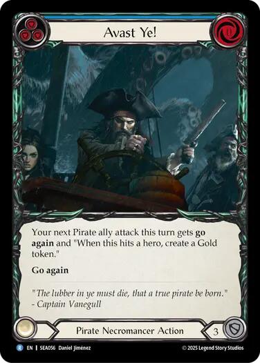 Avast Ye! [SEA056] (High Seas)  Rainbow Foil | Shuffle n Cut Hobbies & Games