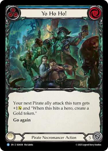 Yo Ho Ho! [SEA058] (High Seas)  Rainbow Foil | Shuffle n Cut Hobbies & Games