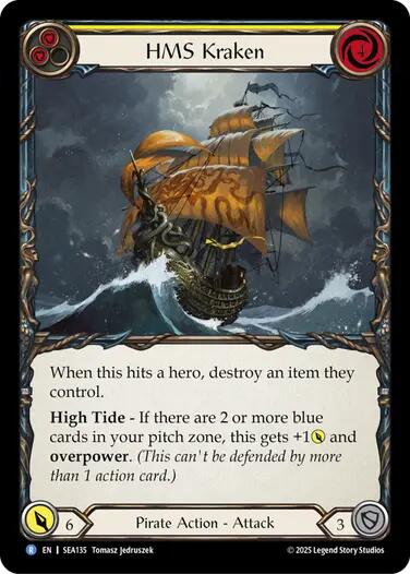 HMS Kraken [SEA135] (High Seas) | Shuffle n Cut Hobbies & Games