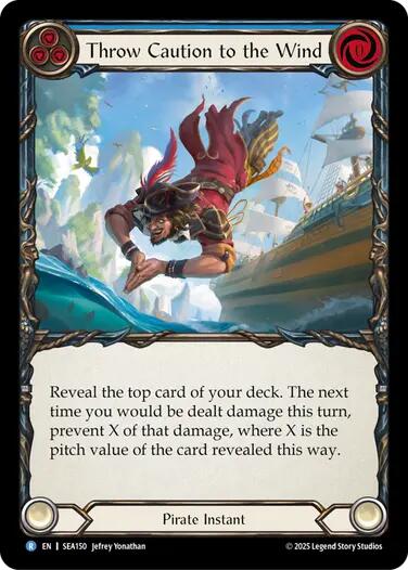 Throw Caution to the Wind [SEA150] (High Seas) | Shuffle n Cut Hobbies & Games