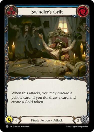 Swindler's Grift (Blue) [SEA171] (High Seas) | Shuffle n Cut Hobbies & Games