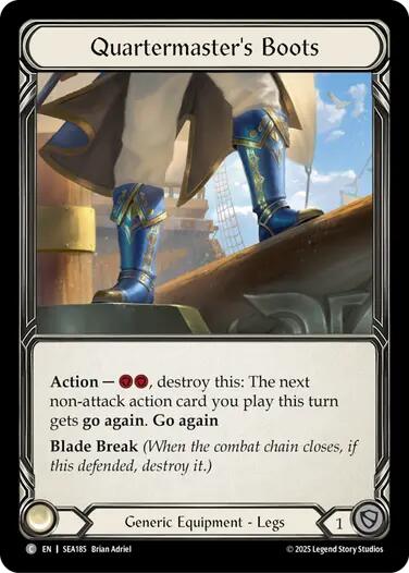 Quartermaster's Boots [SEA185] (High Seas) | Shuffle n Cut Hobbies & Games